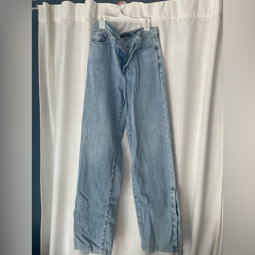 Banana Republic wide leg jeans